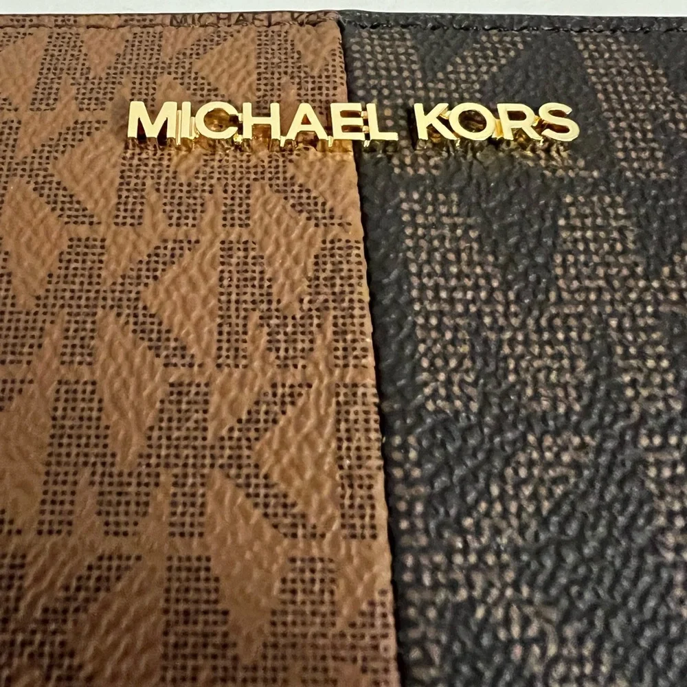 Michael Kors Two-Tone Women’s Wallet in Brown - Picture 10 of 16